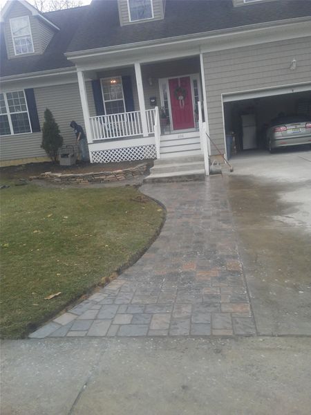 Paver walkway repair South Jersey